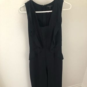 Black Jumpsuit with semi open back
